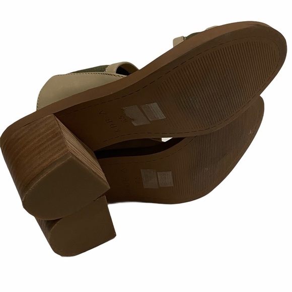 Kelsi Dagger 6.5 Brooklyn Olive Green Block Sandal - Picture 6 of 7